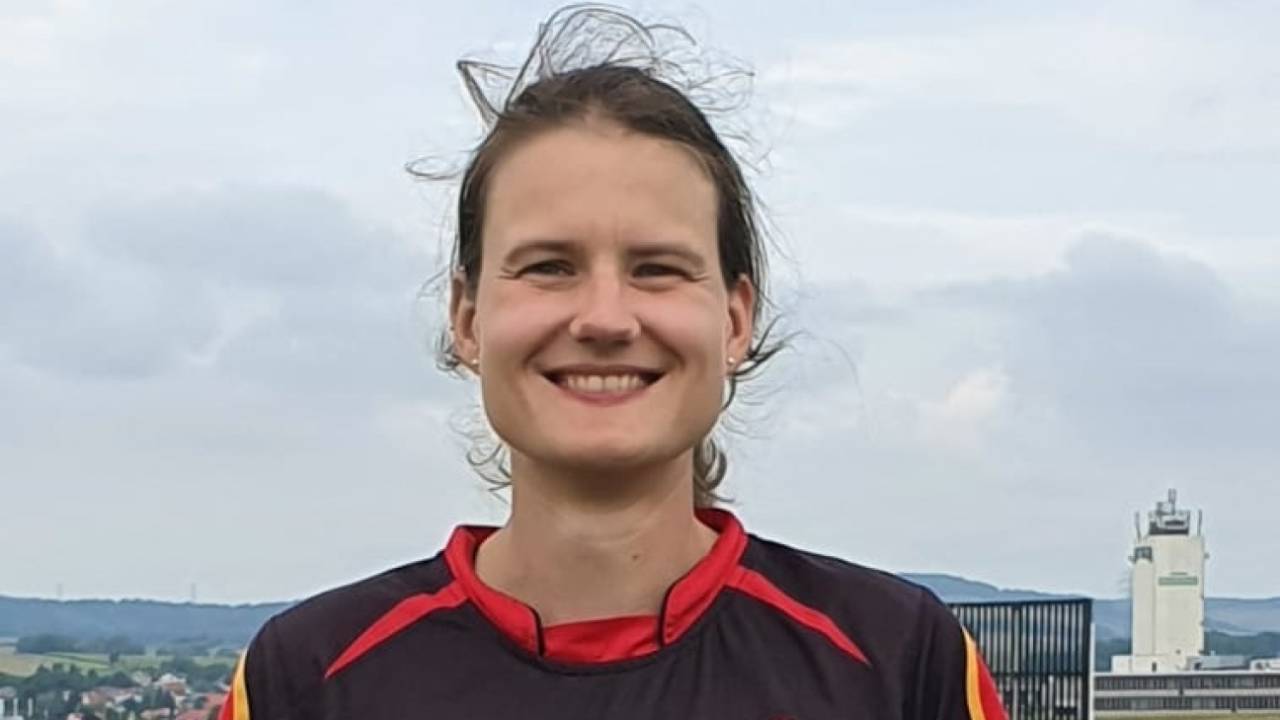 Medium-pacer Anne Bierwisch took 4 for 7 in the final match, Austria v Germany, 5th T20I, Seebran, August 15, 2020