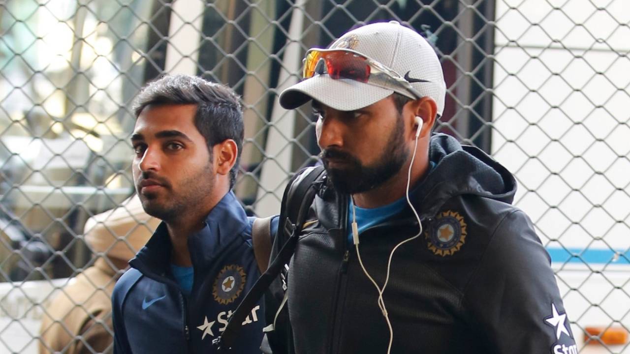 Bhuvneshwar Kumar and Mohammed Shami, like many others, found ways to stay in shape during their time at home&nbsp;&nbsp;&bull;&nbsp;&nbsp;BCCI
