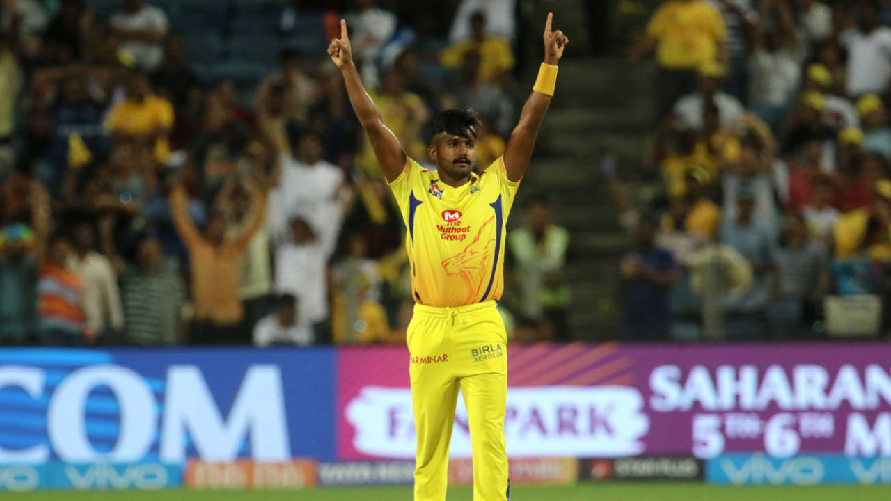 KM Asif picked up the wickets of Prithvi Shaw and Colin Munro in his IPL debut against Delhi Daredevils in 2018&nbsp;&nbsp;&bull;&nbsp;&nbsp;BCCI