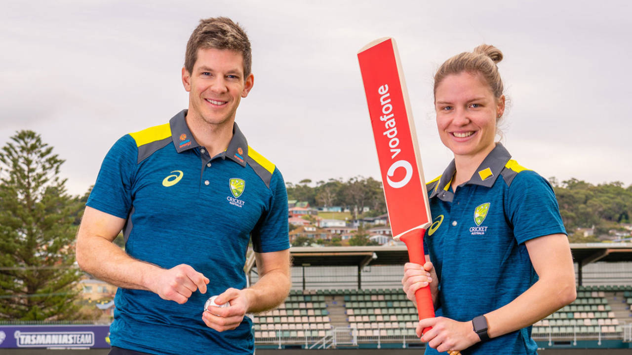 Tim Paine will lead the men's Test team and Nicola Carey will be part of the first Australian cricket of the season