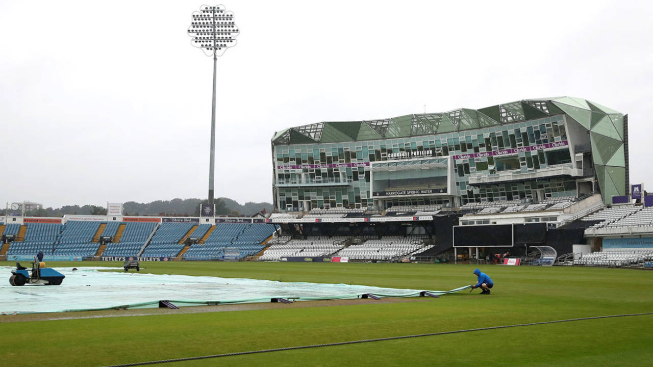 Damp conditions at Headingley caused the abandonment of their Roses clash with Lancashire&nbsp;&nbsp;&bull;&nbsp;&nbsp;Getty Images