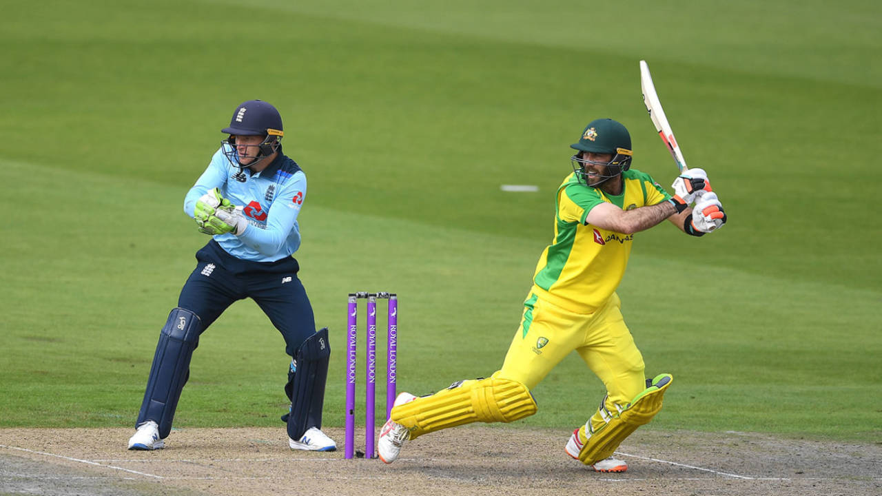 Maxwell bludgeoned four fours and seven sixes on the way to his epic 108&nbsp;&nbsp;&bull;&nbsp;&nbsp;Getty Images