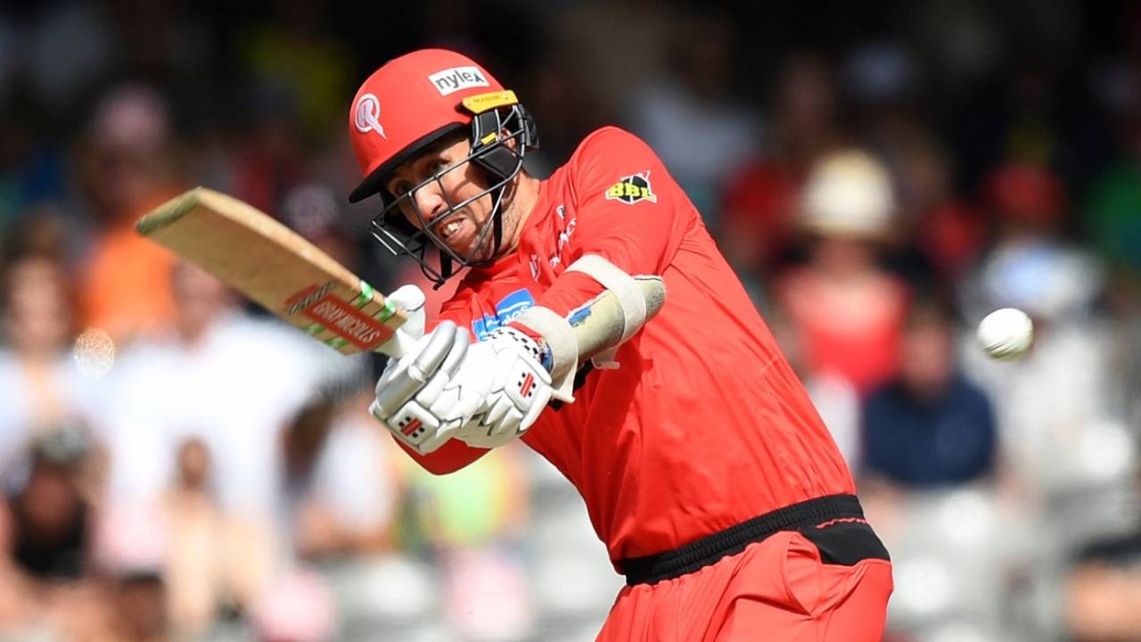 Tom Cooper played a big part in the Melbourne Renegades' 2018-19 win
