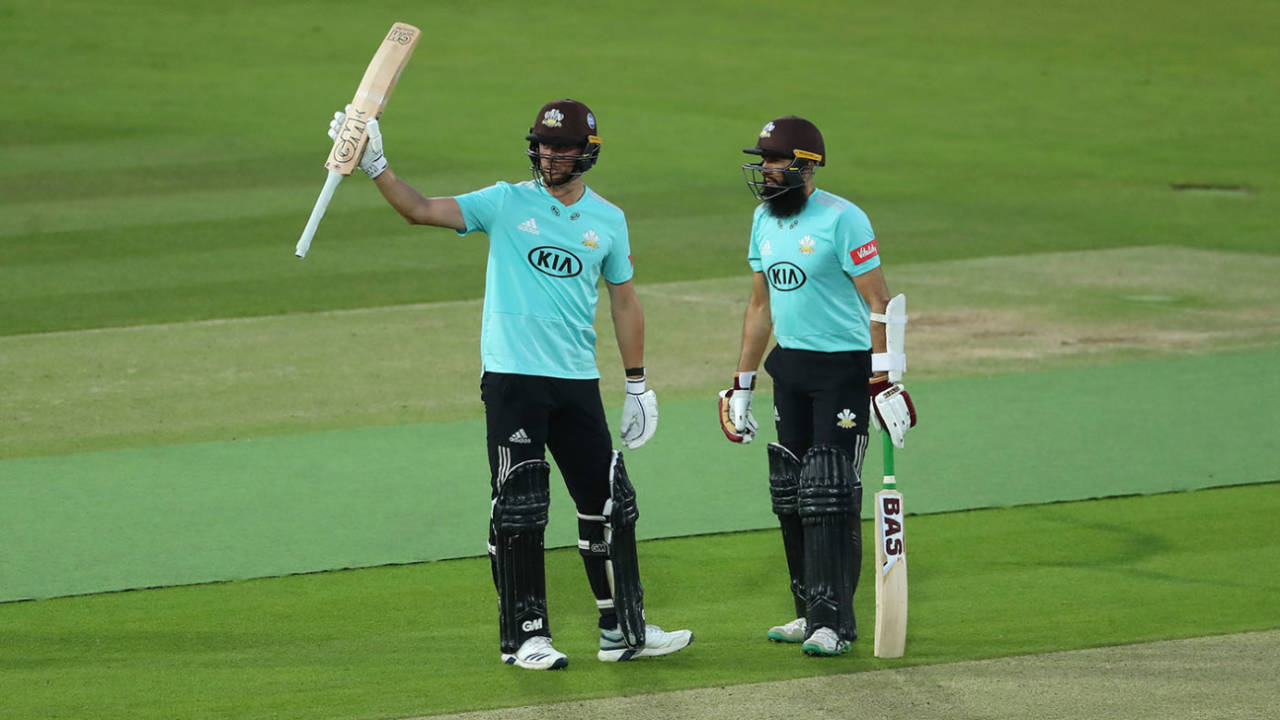 Will Jacks and Hashim Amla both made fifties, Middlesex v Surrey, Vitality Blast, Lord's, September 14, 2020