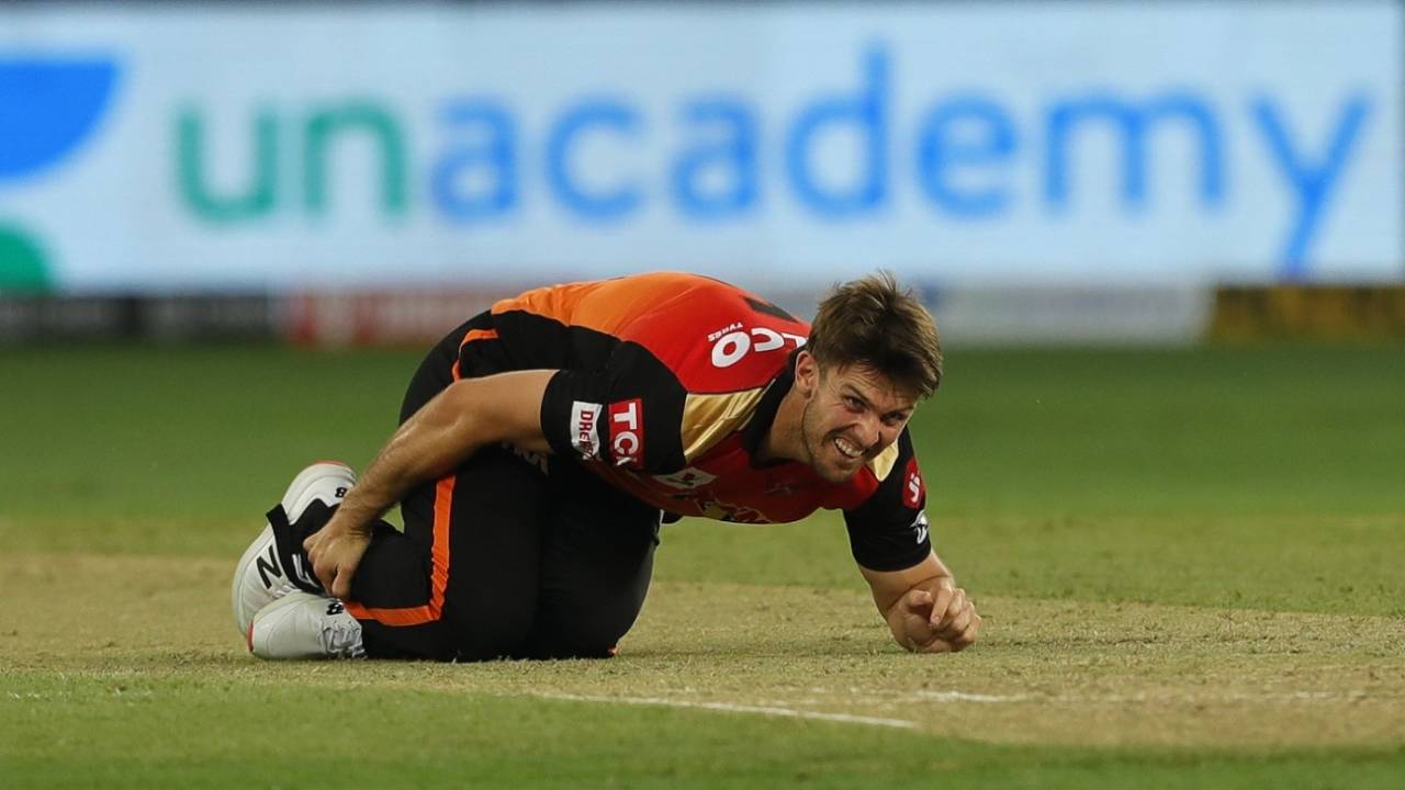 Mitchell Marsh's IPL 2020 ended after just one aborted outing&nbsp;&nbsp;&bull;&nbsp;&nbsp;BCCI