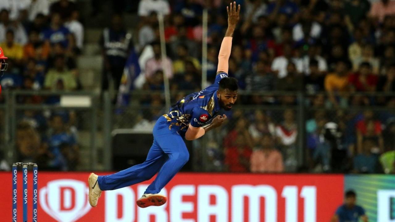 Hardik Pandya hasn't bowled in top-flight cricket since September 2019