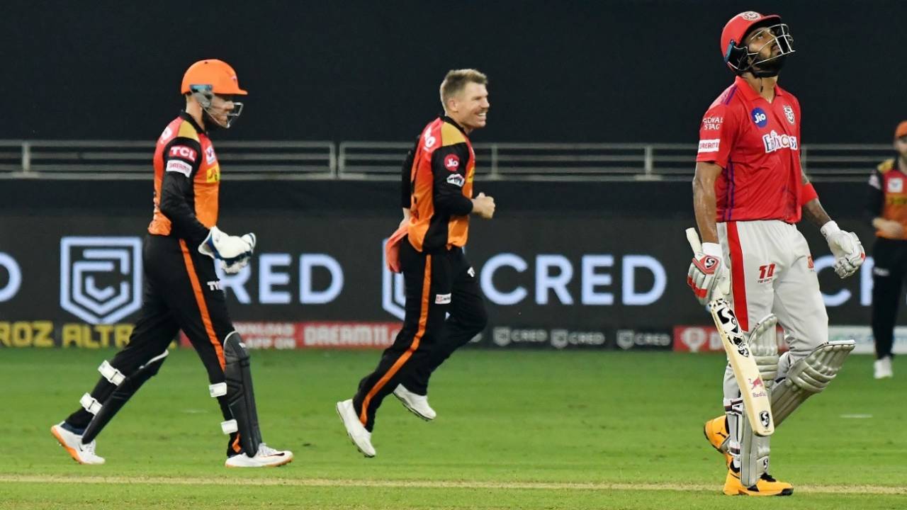 It was an evening of contrasting fortunes for captains David Warner and KL Rahul&nbsp;&nbsp;&bull;&nbsp;&nbsp;BCCI