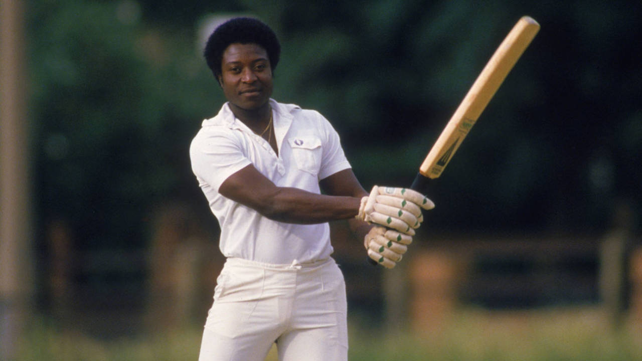 Monte Lynch during his Surrey playing days, July 1, 1985