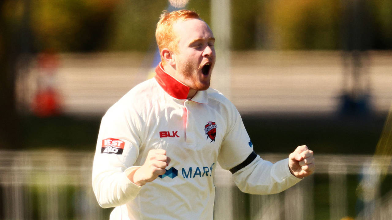 Lloyd Pope had a big impact for South Australia, South Australia v Western Australia, Sheffield Shield, Karen Rolton Oval, October 10, 2020