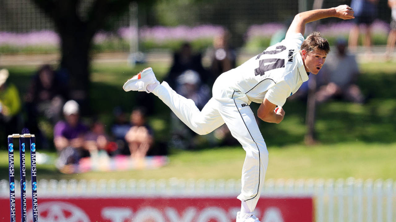 Cameron Gannon took five wickets in the match on his Western Australia debut, South Australia v Western Australia, Sheffield Shield, Karen Rolton Oval, October 11, 2020