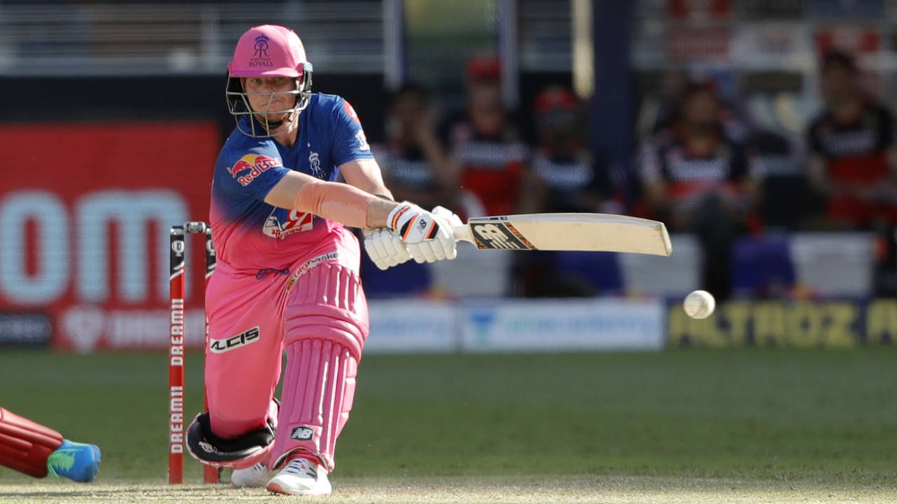 Steven Smith was his regular, inventive self against the Royal Challengers, Rajasthan Royals vs Royal Challengers Bangalore, IPL 2020, October 17, 2020