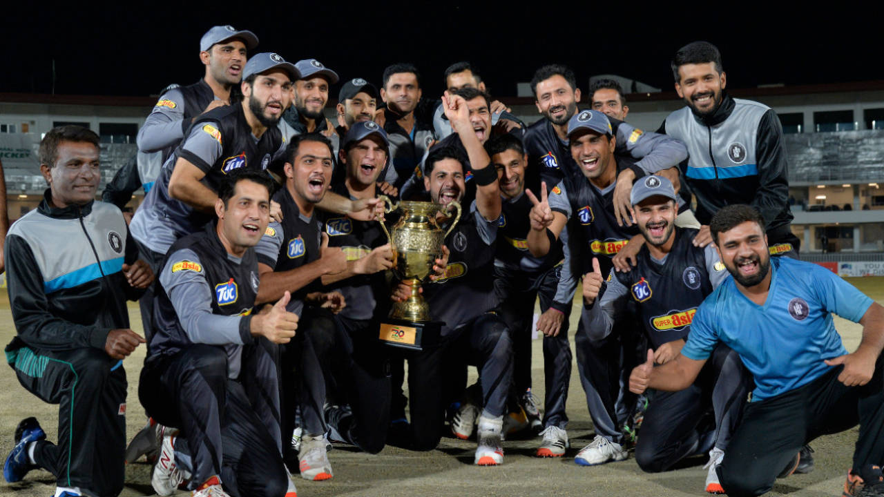 The victorious Khyber Pakhtunkhwa side, Southern Punjab vs Khyber Pakhtunkhwa, National T20 Cup final, Rawalpindi, October 18, 2020