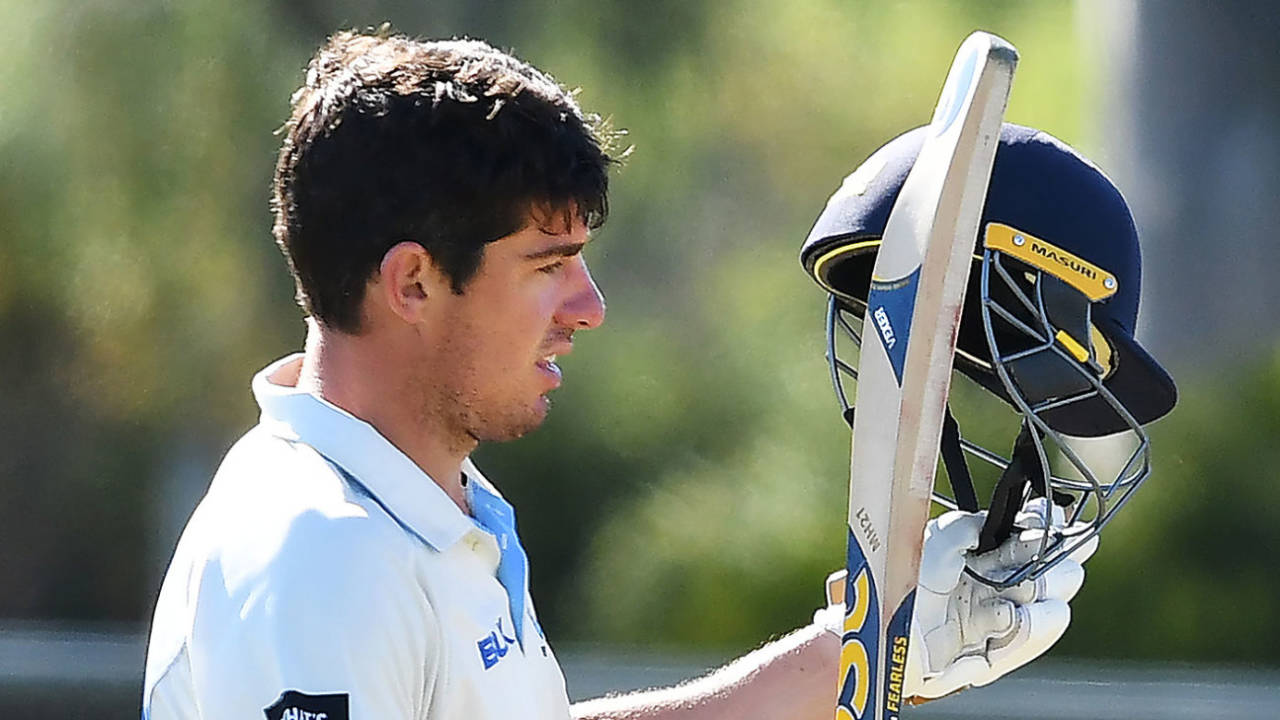 Moises Henriques produced a superbly controlled hundred, Western Australia v New South Wales, Sheffield Shield, Park 25, Adelaide, October 19, 2020