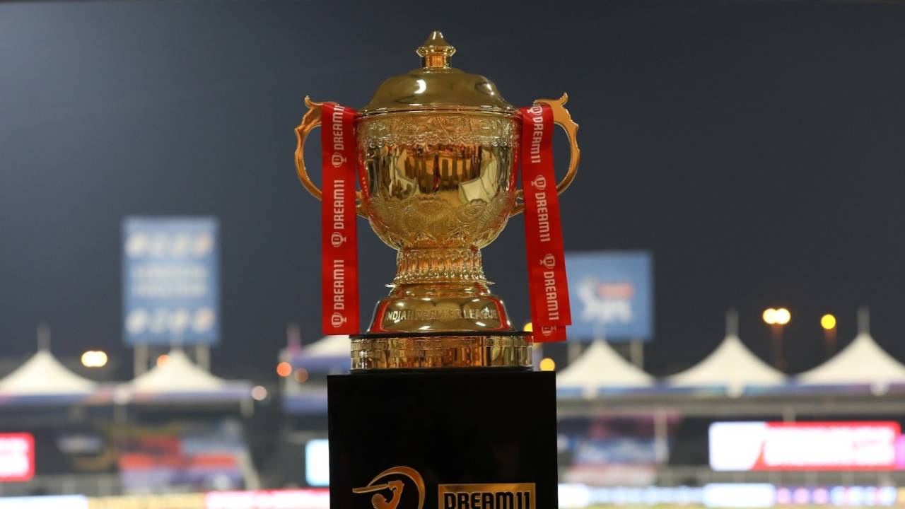 The IPL 2020 trophy