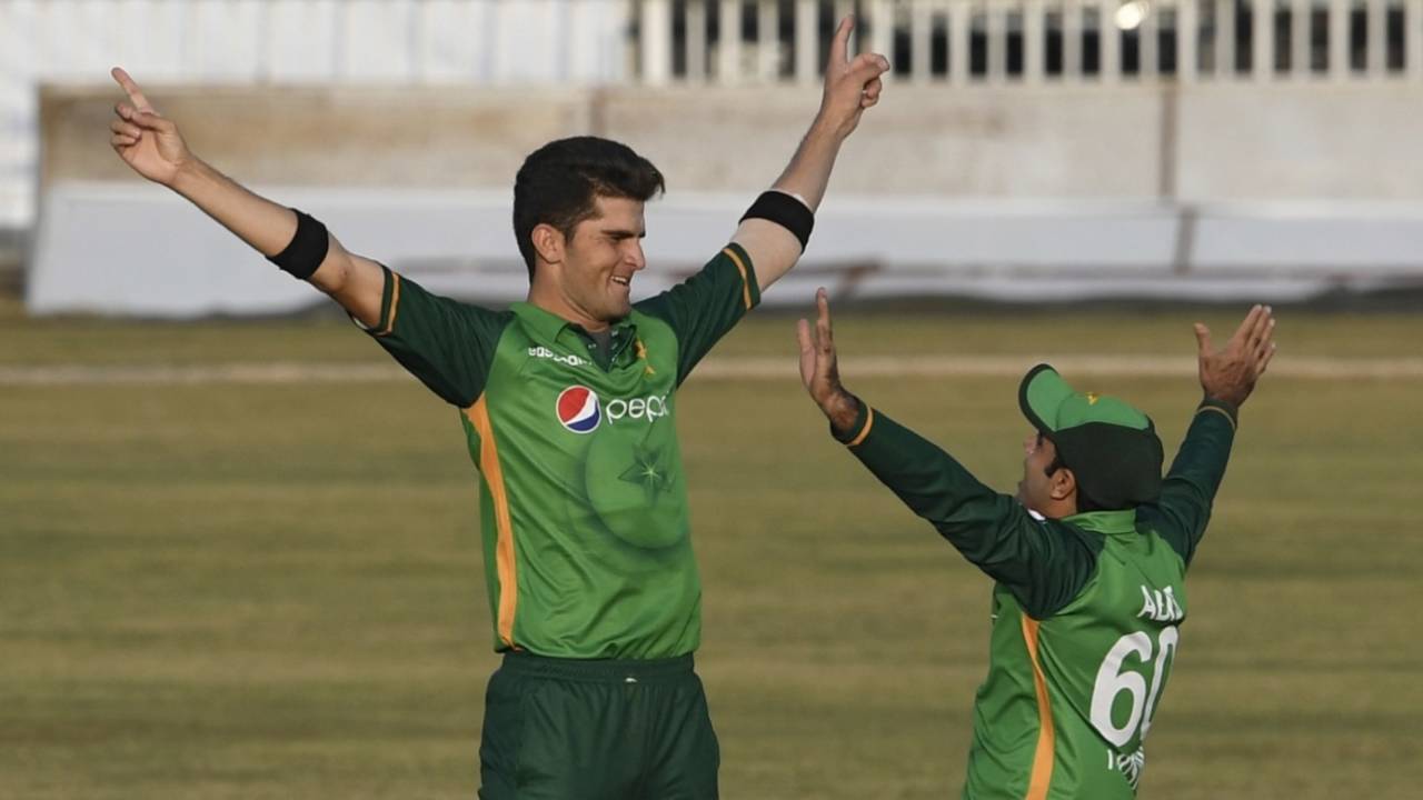 Shaheen Afridi was the brightest spot for Pakistan in the first ODI&nbsp;&nbsp;&bull;&nbsp;&nbsp;AFP via Getty Images