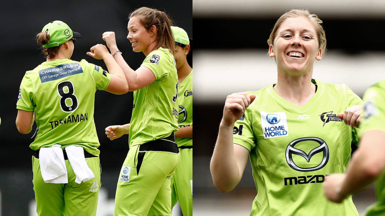 Sam Bates and Heather Knight bowled Sydney Thunder to victory&nbsp;&nbsp;&bull;&nbsp;&nbsp;Getty Images
