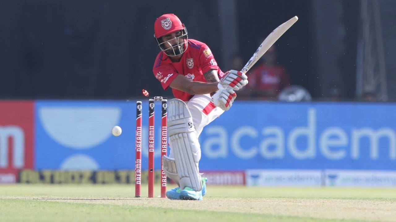 KL Rahul is foxed off a slower delivery&nbsp;&nbsp;&bull;&nbsp;&nbsp;BCCI