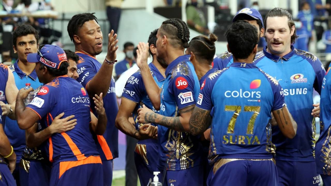 Mumbai Indians - five-time winners of the IPL now, Mumbai Indians vs Delhi Capitals, IPL 2020 final, Dubai, November 10, 2020