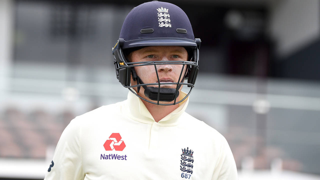Ollie Pope strides out, New Zealand v England, 2nd Test, Hamilton, December 2, 2019