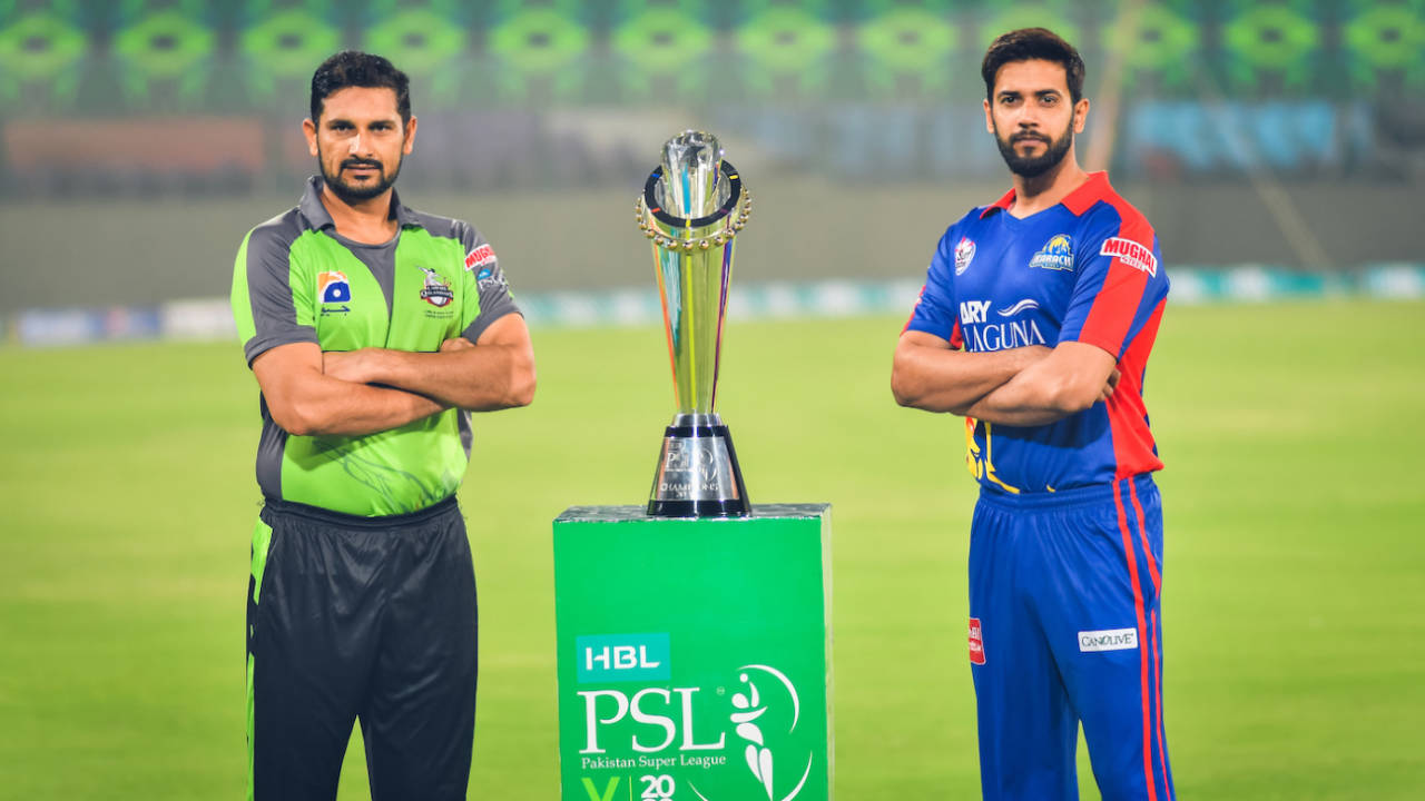 Captains Sohail Akhtar and Imad Wasim a day before the PSL final, PSL 2020, Karachi, November 16, 2020