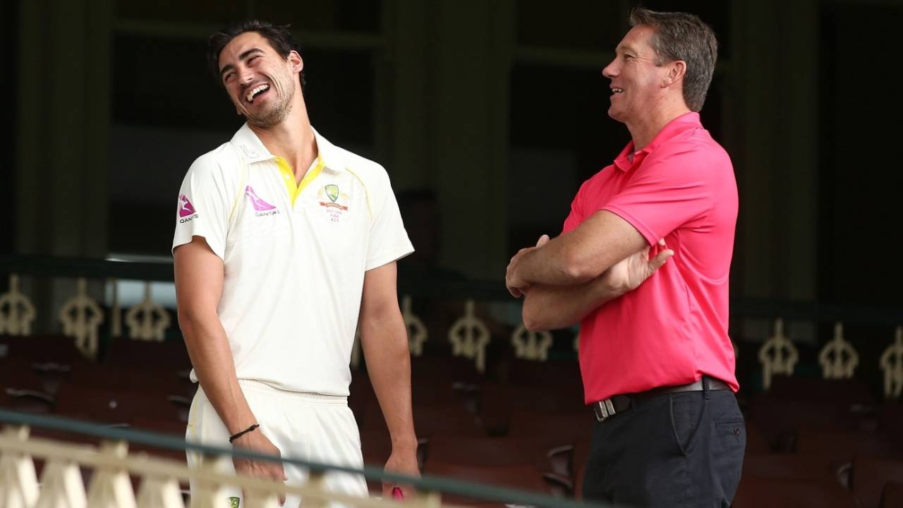 Glenn McGrath believes Mitchell Starc can make a big impact in the Tests against India&nbsp;&nbsp;&bull;&nbsp;&nbsp;Getty Images