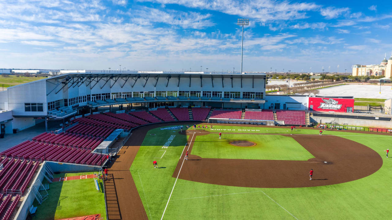 The AirHogs Stadium in Dallas, which will soon become a new cricket facility, November 19, 2020