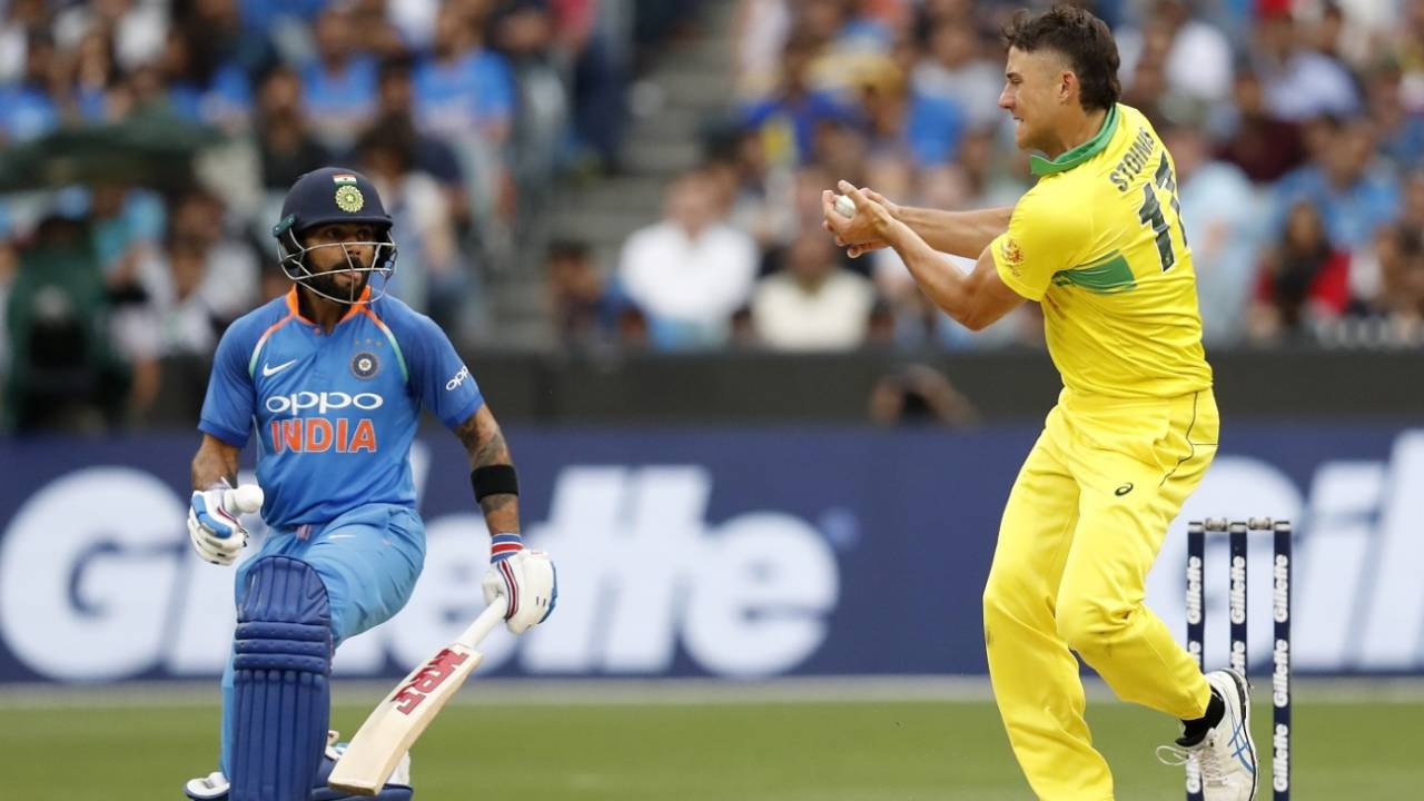 With Virat Kohli, 'you do what you want to do, and you hope it all falls in your side of the court' - Marcus Stoinis