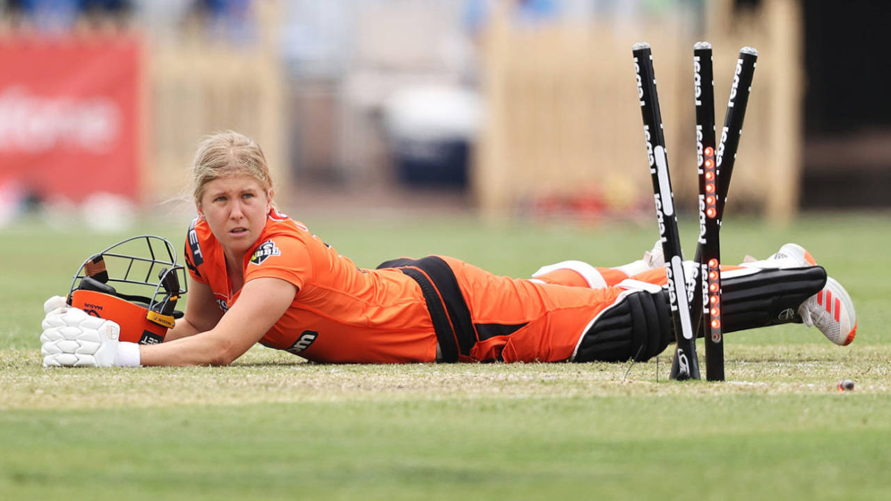 Jemma Barsby was run out as the Scorchers fluffed the chase&nbsp;&nbsp;&bull;&nbsp;&nbsp;Getty Images