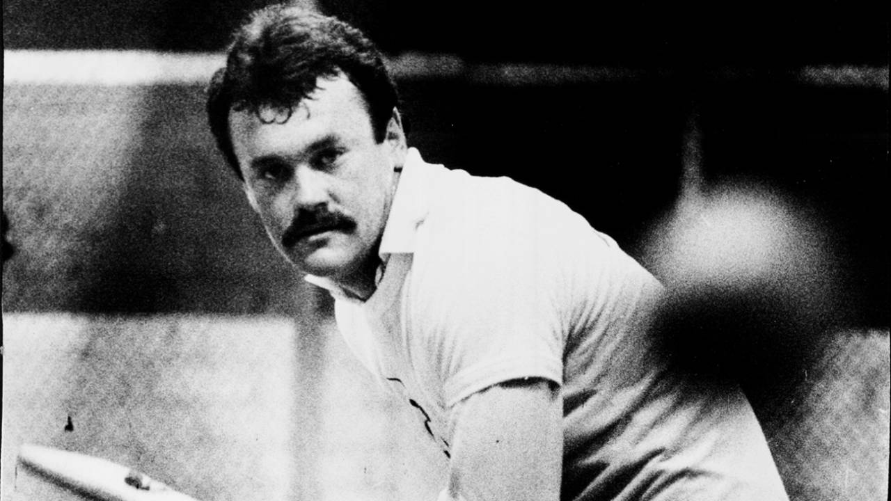 Steve Smith bats in the Bankstown Indoor Cricket Arena, September 18, 1985