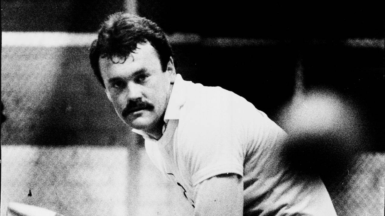 Steve Smith bats in the Bankstown Indoor Cricket Arena, September 18, 1985