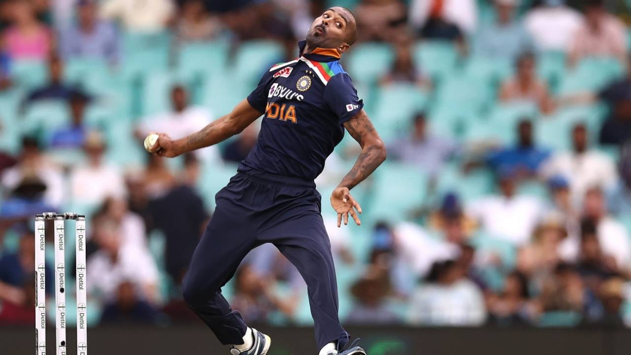 Hardik Pandya did turn his arm over during the home series against England earlier this year&nbsp;&nbsp;&bull;&nbsp;&nbsp;Getty Images