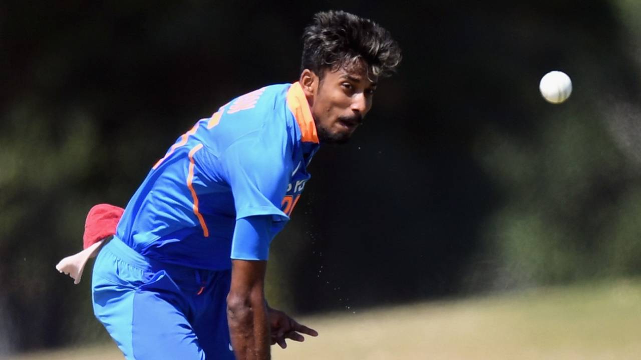 Ishan Porel picked up three wickets, New Zealand A v India A, 3rd one-dayer, Christchurch, January 26, 2020