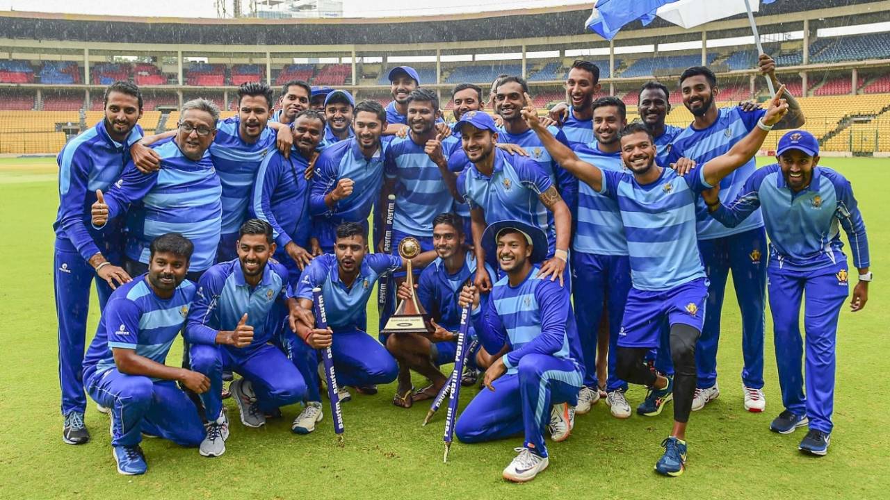 Karnataka are the defending champions of the Syed Mushtaq Ali Trophy (as well as as the 50-over Vijay Hazare Trophy)&nbsp;&nbsp;&bull;&nbsp;&nbsp;PTI 