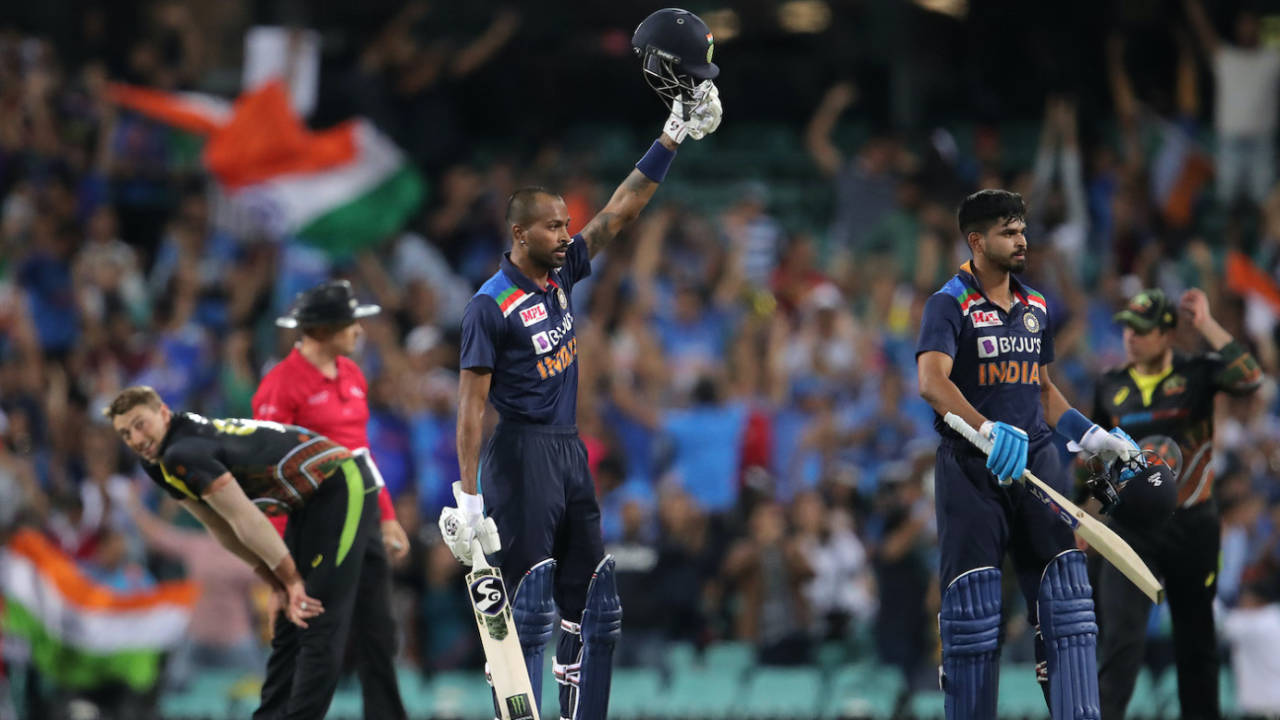 Hardik Pandya produced a stunning innings to win India the series&nbsp;&nbsp;&bull;&nbsp;&nbsp;Getty Images