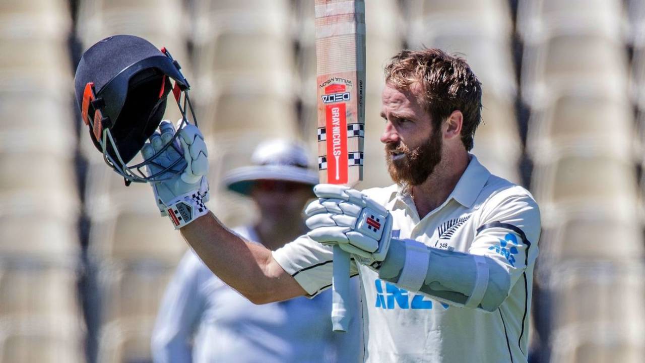 Kane Williamson's 251 is the second-highest score by a captain against West Indies in Tests&nbsp;&nbsp;&bull;&nbsp;&nbsp;Getty Images