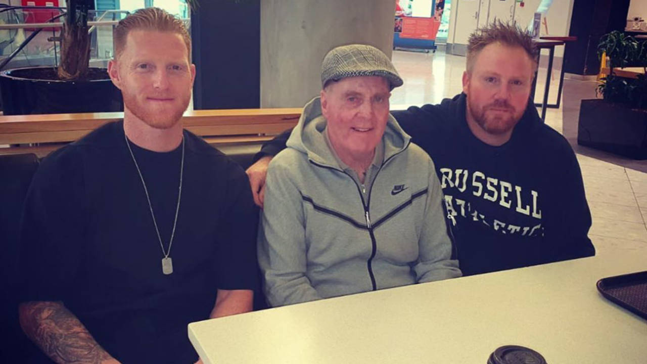 Ben Stokes posted a picture with his father Ged before leaving for the IPL&nbsp;&nbsp;&bull;&nbsp;&nbsp;Ben Stokes/Instagram