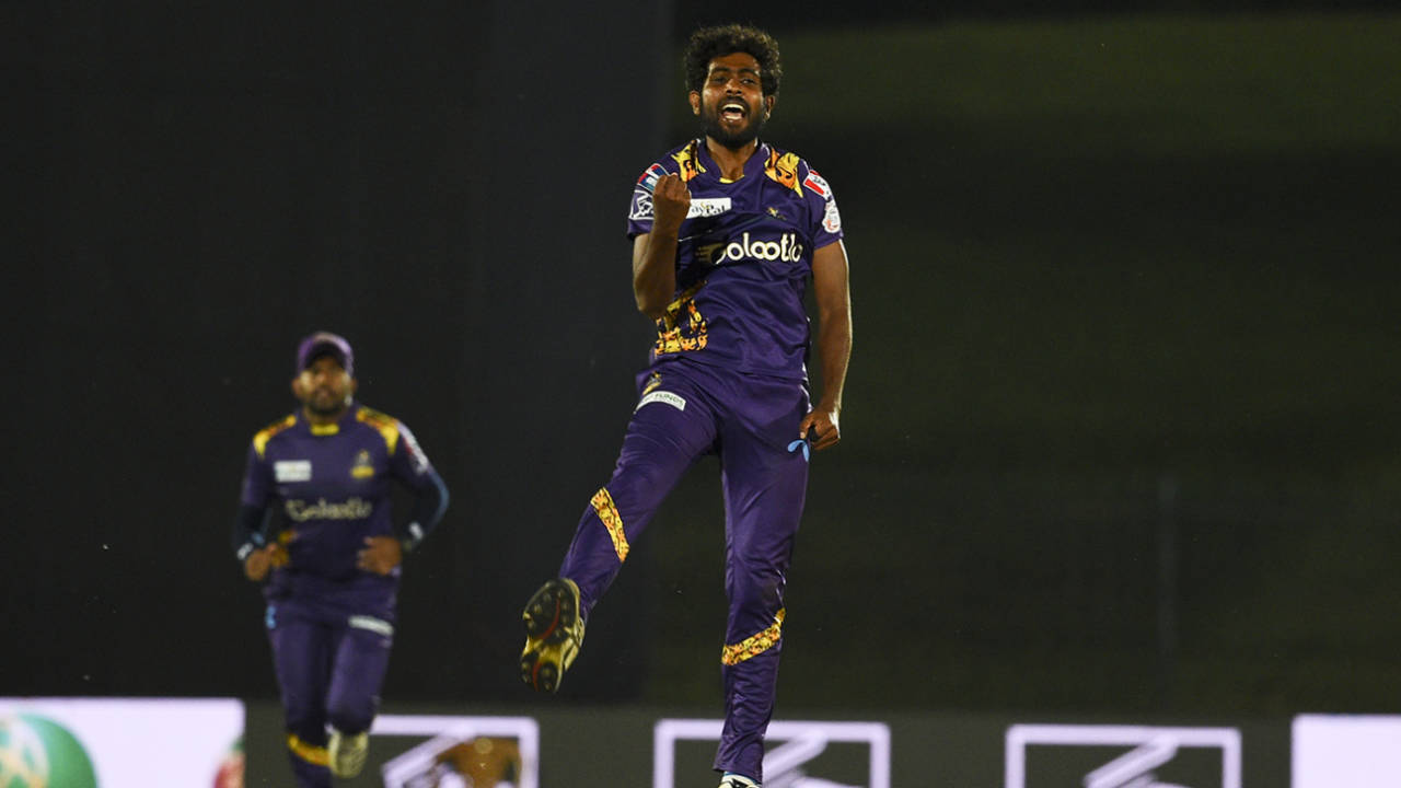 A bowler with low slingy action, Nuwan Thushara can surprise batters&nbsp;&nbsp;&bull;&nbsp;&nbsp;LPL