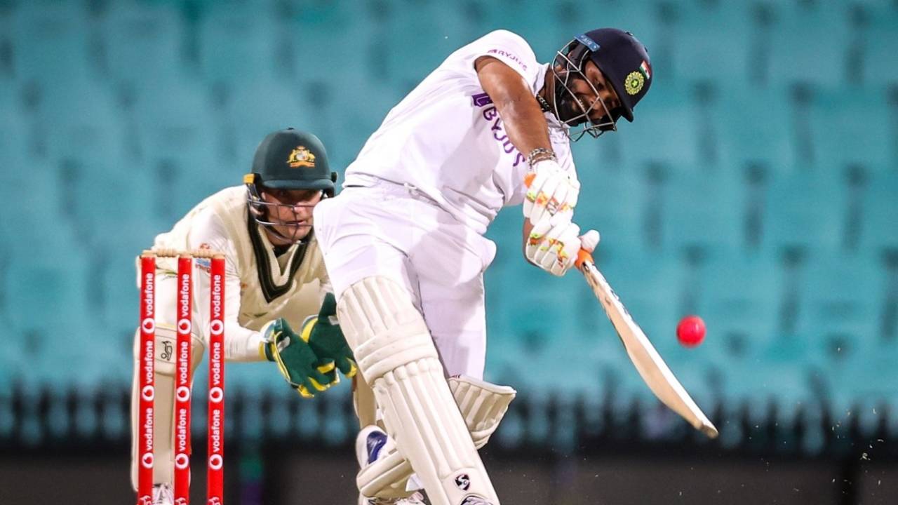 Rishabh Pant takes the aggressive route, Australia A vs Indians, Tour game, Sydney, 2nd day, December 12, 2020