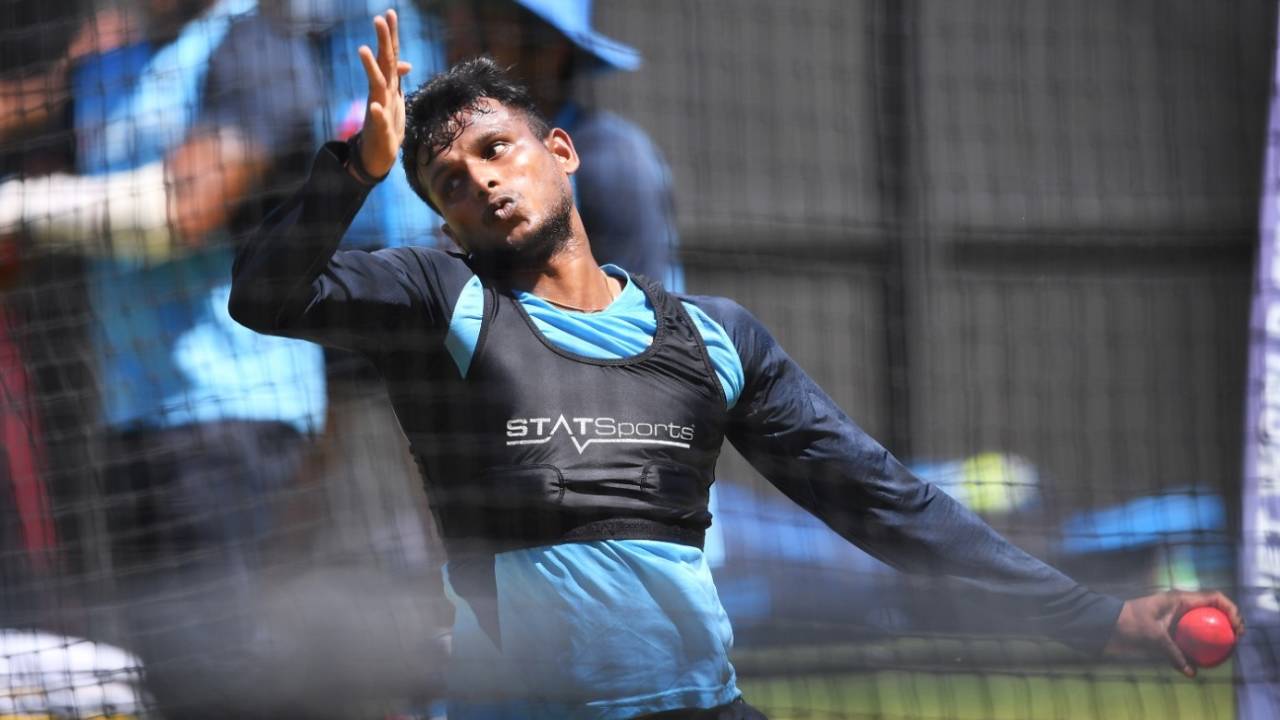 T Natarajan had stayed on in Australia as a net bowler after a successful white-ball international debut&nbsp;&nbsp;&bull;&nbsp;&nbsp;Getty Images