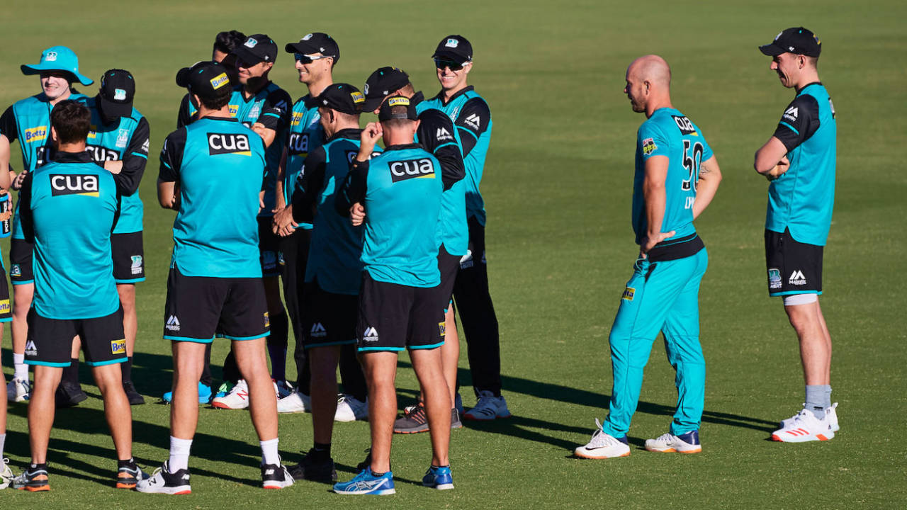 Chris Lynn and Dan Lawrence (right) had to socially distance from team-mates&nbsp;&nbsp;&bull;&nbsp;&nbsp;Getty Images