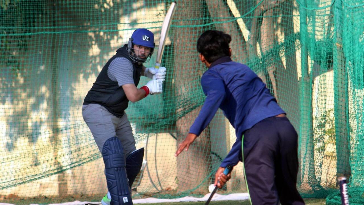 Yuvraj Singh faces throwdowns in the nets, Mohali, December 12, 2020