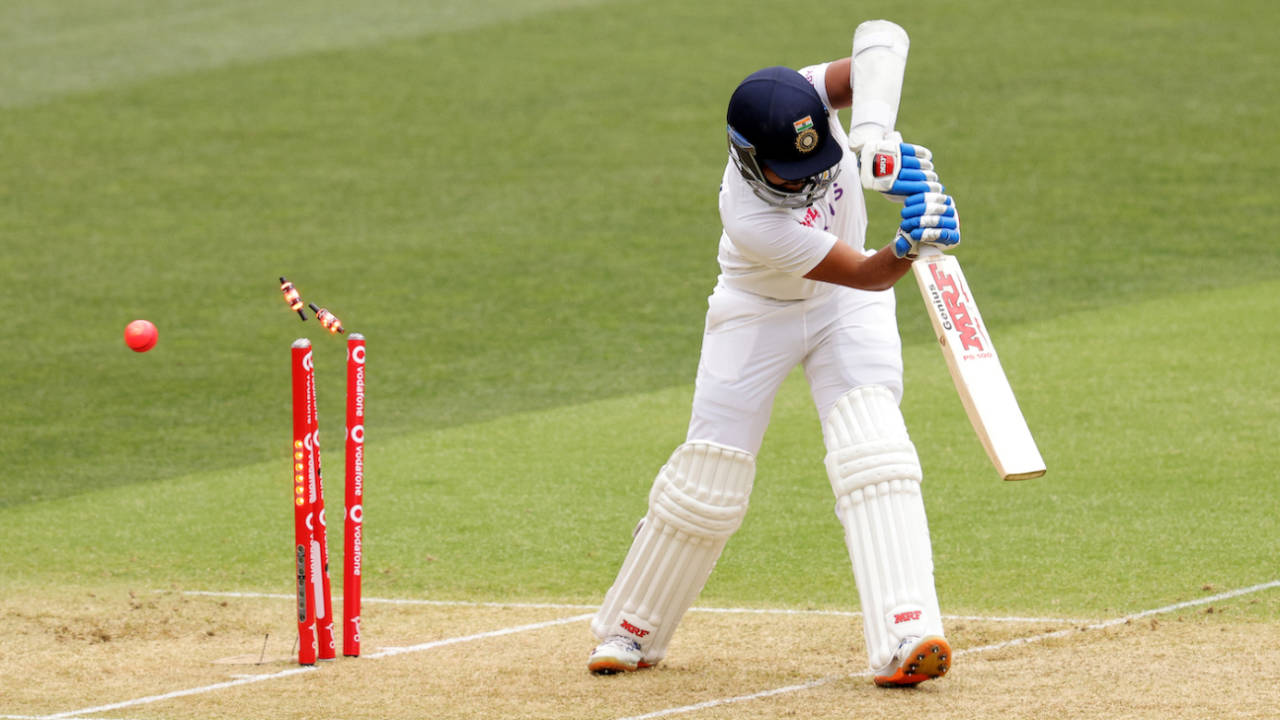Prithvi Shaw inside edged for a duck, Australia vs India, 1st Test, Adelaide, 1st day, December 17, 2020