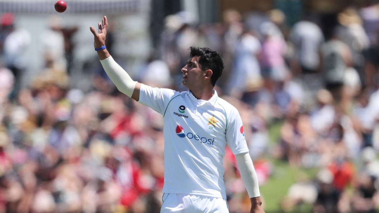 Naseem Shah has played nine Tests since his debut&nbsp;&nbsp;&bull;&nbsp;&nbsp;AFP via Getty Images
