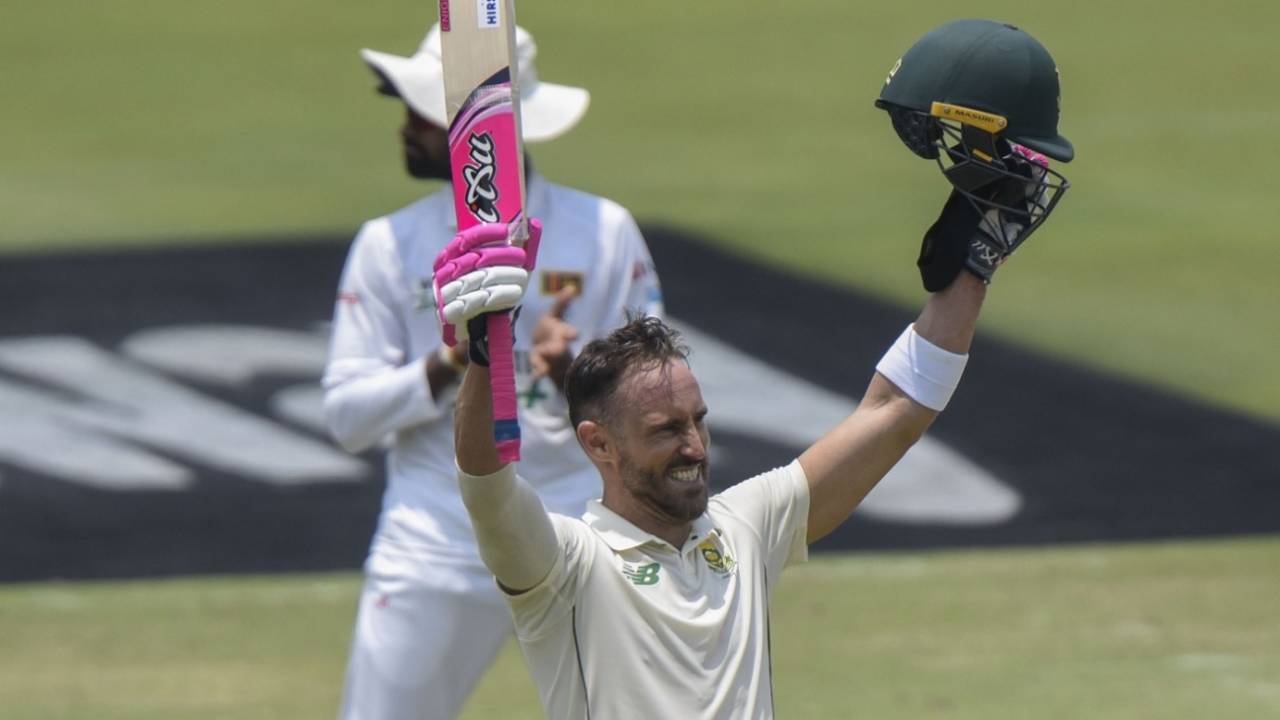 Faf du Plessis raised his 10th Test century&nbsp;&nbsp;&bull;&nbsp;&nbsp;Associated Press