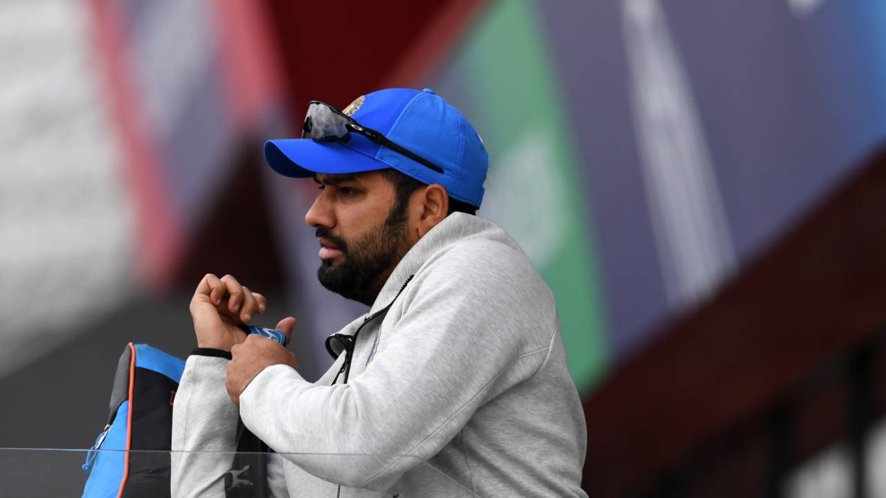 Rohit Sharma arrives for India training, India vs Pakistan, 2019 World Cup, Manchester, June 15, 2019