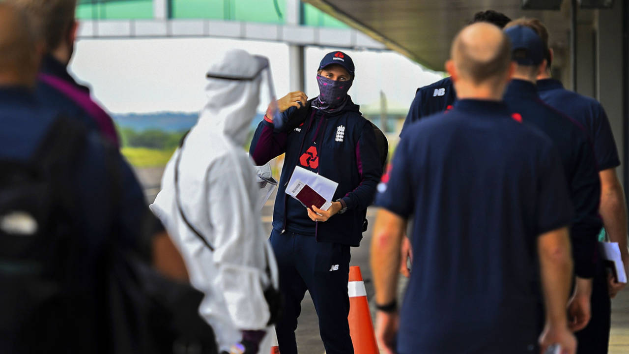 England have been subject to strict protocols since their arrival in Sri Lanka&nbsp;&nbsp;&bull;&nbsp;&nbsp;AFP/Getty Images