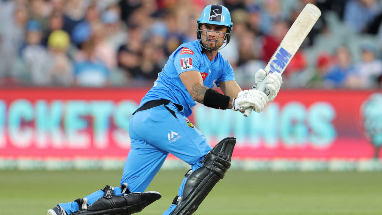 Jake Weatherald made a half-century, Adelaide Strikers vs Melbourne Renegades, Adelaide, BBL, January 5, 2021