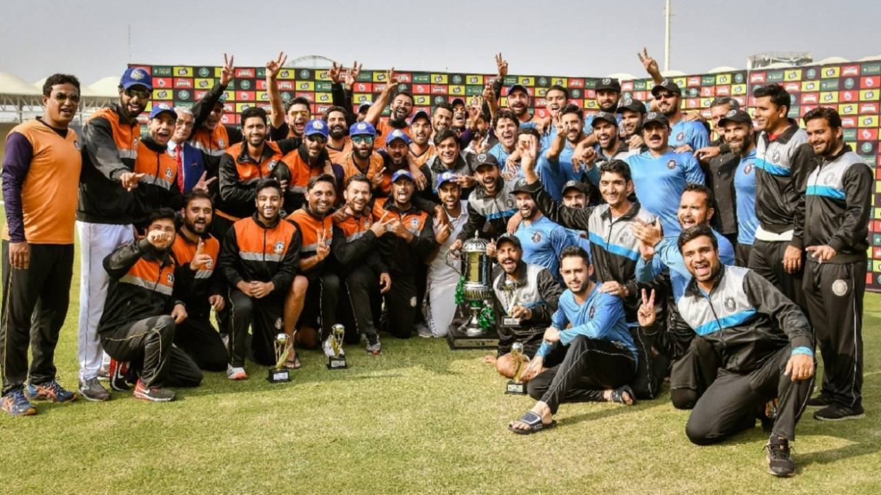 Central Punjab and Khyber Pakhtunkhwa shared the Quaid-e-Azam trophy, QeA final, Karachi, January 5, 2021