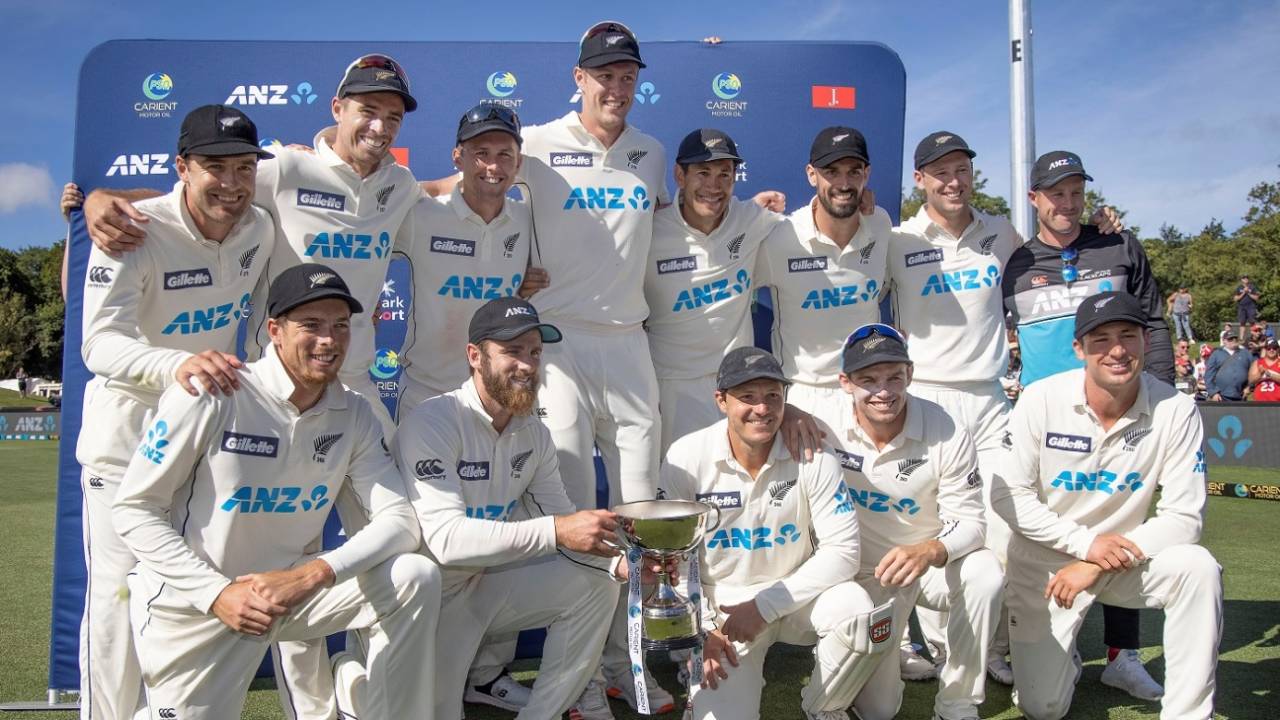 New Zealand claimed the ICC No.1 Test ranking after beating Pakistan 2-0&nbsp;&nbsp;&bull;&nbsp;&nbsp;AFP via Getty Images