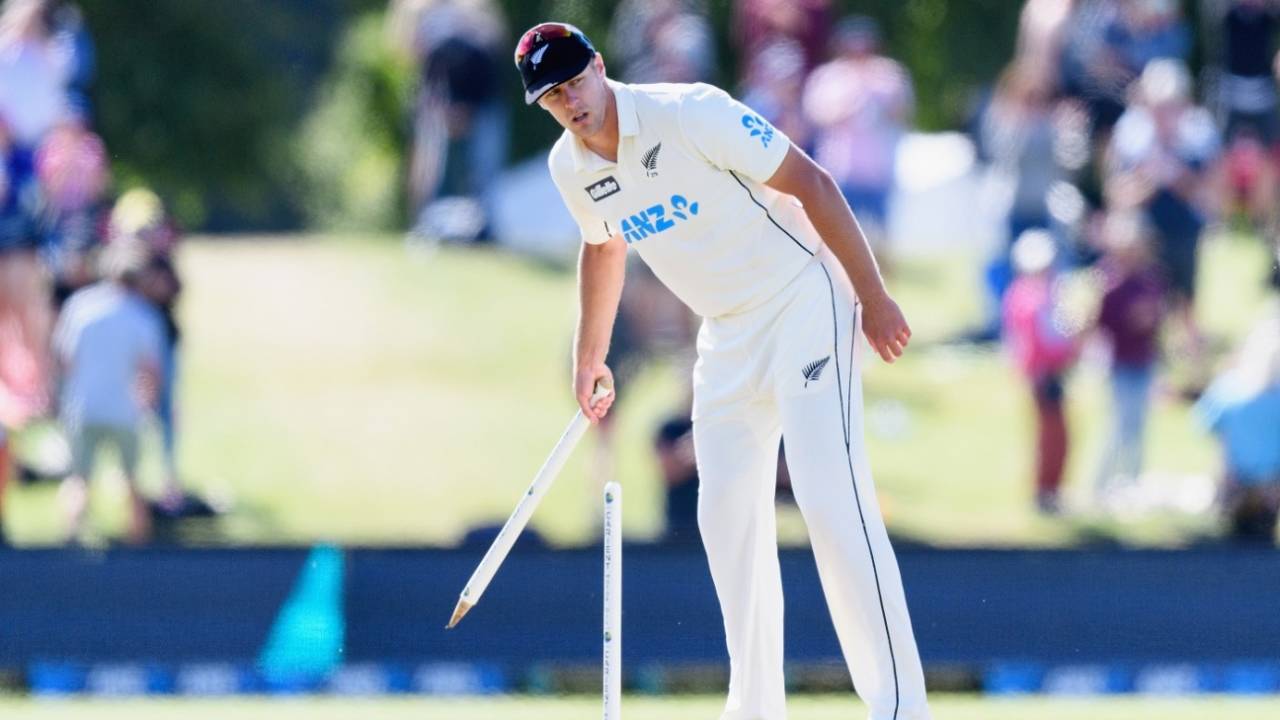 Kyle Jamieson had an excellent outing during New Zealand's home summer&nbsp;&nbsp;&bull;&nbsp;&nbsp;Getty Images